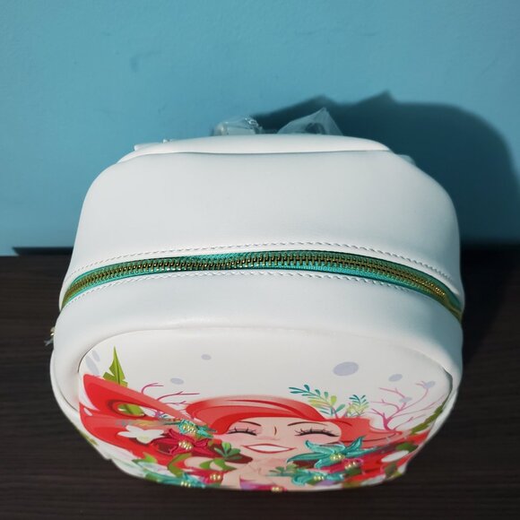 NWT Disney Little Mermaid Mini Backpack - Danielle Nicole - Small Shop Exclusive - Picture 6 of 7